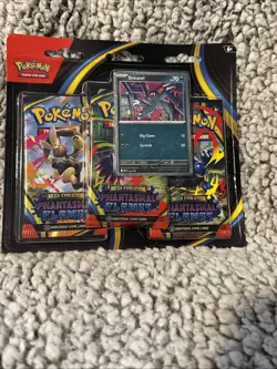 Pokemon Phantasmal Flames - Sneasel 3-Pack Booster Blister Unopened - Image 1