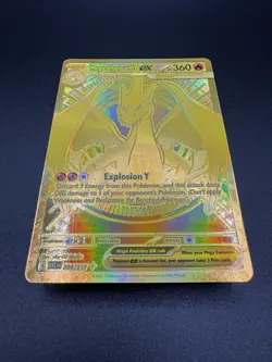 Pokemon TCG Mega Charizard Y Ex 294/217 Gold Ultra Rare Ascended Heroes NM/M Eng - Image 3