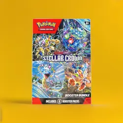 POKEMON TCG: SCARLET AND VIOLET - STELLAR CROWN BOOSTER BUNDLE (6 PACKS) - Image 1