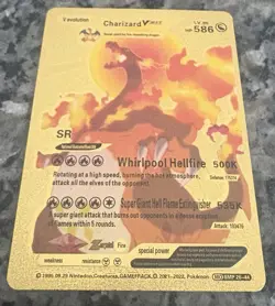 Charizard V Max Whirlpool Hellfire Gold Foil Pokemon LV. 95 - Image 1