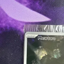 MEWTWO SVP 052 Scarlet Violet 151 Promo Illustration Rare Pokemon Card SEALED - Image 2