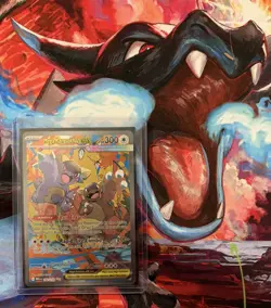 2025 Pokemon Mega Evolution Kangaskhan ex Special Illustration Rare #182/132 NM - Image 1