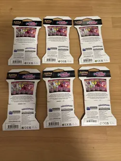 Pokemon TCG Sword & Shield 08 Fusion Strike Sleeved Booster Pack *6-Pack lot* 820650809170 - Image 2