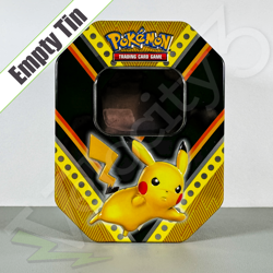 Pokemon TCG Collectors Card Tin - PIKACHU V | Sword & Shield Empty Tin - Image 1
