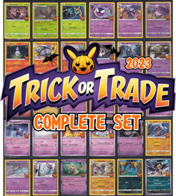 2023 Pokemon Halloween BOOster Bundle Trick or Trade *Complete Set* - Image 1