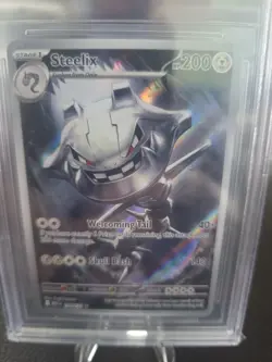 2025 Pokemon Mega Evolution Full Art Illustration Steelix 150/132 BGS 9.0 - Image 2