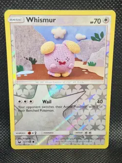 Pokemon Whismur Celestial Storm Reverse Holo 117/168 LP Condition - Image 1