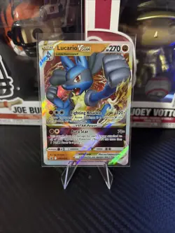 Pokemon TCG Lucario VSTAR SWSH214 Black Star Promos 2022 Mint Condition - Image 1