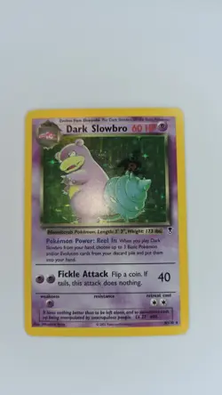 Pokemon Legendary Collection Dark Slowbro 8/110 Holo Rare WOTC LP 2002 - Image 1