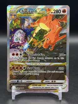 Pokemon TCG Charizard VStar SWSH262 Black Star Promo English NM - Image 1