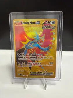 Roaring Moon ex 262/182 Hyper Rare Paradox Rift Pokemon Near Mint - Image 1