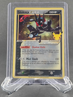 Pokemon Greninja Star SWSH144 NM Black Star Promo Celebrations - Image 1