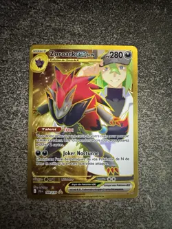 ZOROARK EX DE N GOLD - POKEMON 189/159 EV9 JTG AVENTURES ENSEMBLES NEUF FR - Image 1