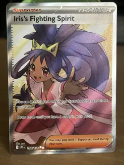 Pokemon Iris's Fighting Spirit Journey Together 180/159 Ultra Rare Foil Eng - Image 1