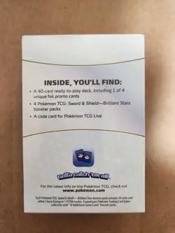 Pokemon Brilliant Stars Build and Battle Box! 2022 Sword & Shield New, Sealed! 820650860102 - Image 2