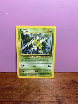 Vintage Scyther 26/64 Non Holo Rare Unlimited Pokemon TCG WOTC Jungle - Image 1