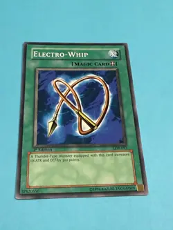 Electro-Whip - LOB-093 - The Legend of Blue Eyes White Dragon - 1st Edition - LP - Image 1