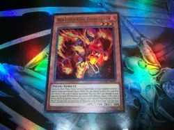 Red Lotus King, Flame Crime 1st Edition Ultra Rare MZMU-EN077 Yu-Gi-Oh! - Image 1