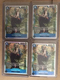 NEFELTARI VIVI 2026 One Piece EB03-024 SR Heroines Edition English Playset 4x - Image 1