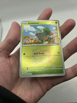 001/132 Bulbasaur 2026 Pokemon Day League Stamped Promo Card Mega TCG Play - Image 4