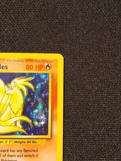 Pokemon TCG Ninetales Base Set - Holo Rare Card 12/102 80HP - SEE GREAT PICS! - Image 4