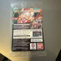 One Piece Monkey D. Luffy College Basketball US Voyage Promo Card Sealed - Image 2