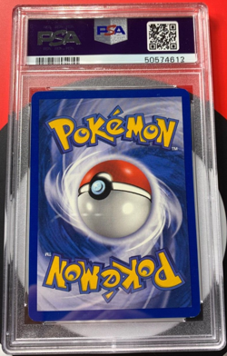Dark Alakazam 1/82 Team Rocket Holo *1 SWIRL* 2000 Pokemon Card PSA 9 MINT - Image 2