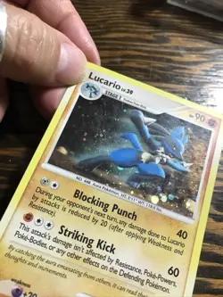 2008 Lucario - 2/17 POP Series 8 Promos - Holo Rare Pokemon Card TCG LP - Image 2