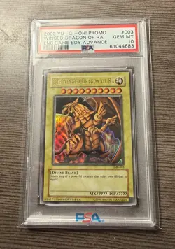 Yugioh The Winged Dragon of Ra GBI-003 Ultra Rare Limited Edition Card - Image 1