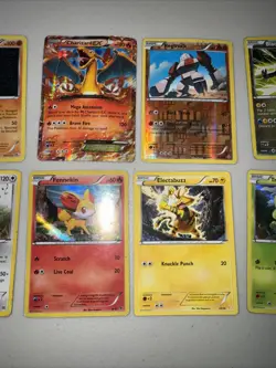Pokemon Card Lot 10 Cards, Charizard ex 2012-2016 cards HP - Image 3