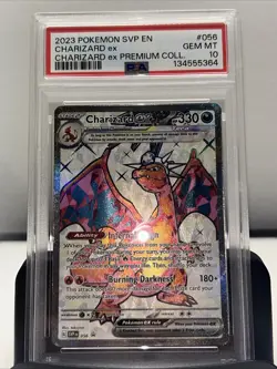 Charizard ex 056 Sv: Scarlet & Violet Promo Cards Holo PSA 10 - Image 1