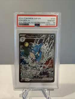 Kingdra ex 131 Sv: Scarlet & Violet Promo Cards Holo PSA 10 - Image 1