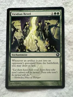 MTG - Viridian Revel - NM - Scars of Mirrodin #132 - Uncommon - EN - Regular - Image 1