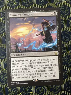 Cunning Rhetoric - Commander: Outlaws of Thunder Junction 038 - Image 1