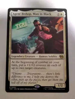 Agent Bishop, Man in Black Teenage Mutant Ninja Turtles Regular - Image 1