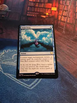 Swan Song - Commander: Edge of Eternities (EOC) MTG TCG NM - Image 1