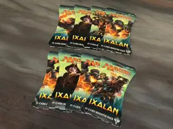 MTG Ixalan Booster Pack X8 NEW FACTORY SEALED English 8 Sleeved Packs - Image 2