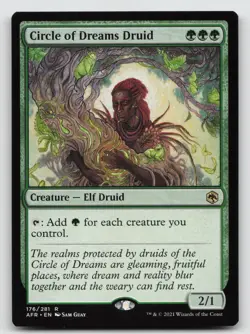 Circle of Dreams Druid *Non-Foil* PPAFR 176 NM - Image 1