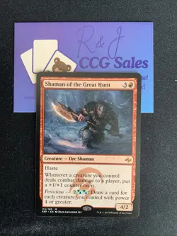 MTG Shaman of the Great Hunt [English, Fate Reforged, Free P&P] - Image 1
