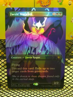 Foil - Faerie Macabre (Borderless) - 134 - Special Guests - NM - Image 1