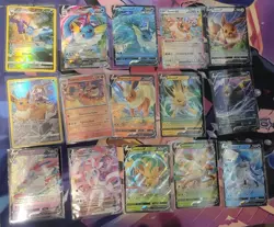 Pokemon Eeveelutions lot Of 15 Cards LP-NM - Image 1