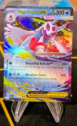 Mega Froslass ex 047/217 Pokemon TCG Double Rare Holo Ascended Heroes NM/M - Image 1