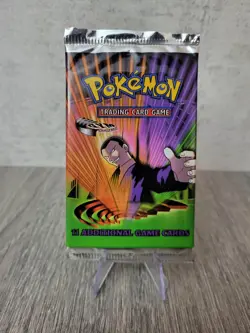 Gym Challenge Pokemon Booster Pack Factory Sealed Unweighed 2000 WOTC - Image 3