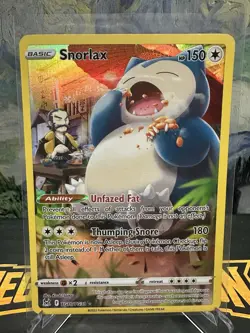 Snorlax TG10/TG30 - Pokemon Lost Origin Trainer Gallery - Ultra Rare - NM - Image 1