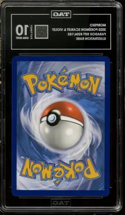 2023 Pokemon Paradox Rift Morpeko IR Illustration Rare #206 TAG 10 Gem Mint - Image 2