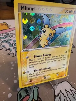 Pokemon TCG Minun EX Hidden Legends 67/101 - 2004 Holo - LP - Image 4