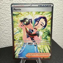 Pokemon Perrin Special Illustration Rare SV06 Twilight Masquerade 220/167 Mint - Image 1
