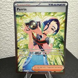 Pokemon Perrin Special Illustration Rare SV06 Twilight Masquerade 220/167 Mint - Image 4