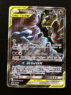 Garchomp & Giratina GX Tag Team SM193 Sun & Moon Black Star Promo Pokemon - Mint - Image 1