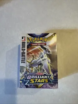 Pokemon SWSH09 Brilliant Stars Build And Battle Box 4 Boosters. Factory Sealed 820650850103 - Image 1